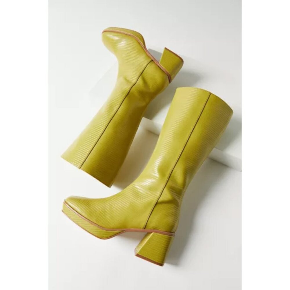 Urban Outfitters Bella Tall Boot, 8, Light Green